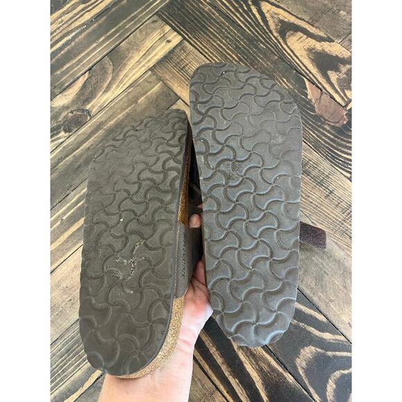 Birkenstock 260 L6 M7 Sandal Women 40/9 Classic Beach Travel Comfy Casual Flaws - Picture 3 of 11